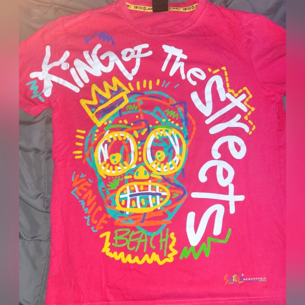 King of the streets mens size l tee